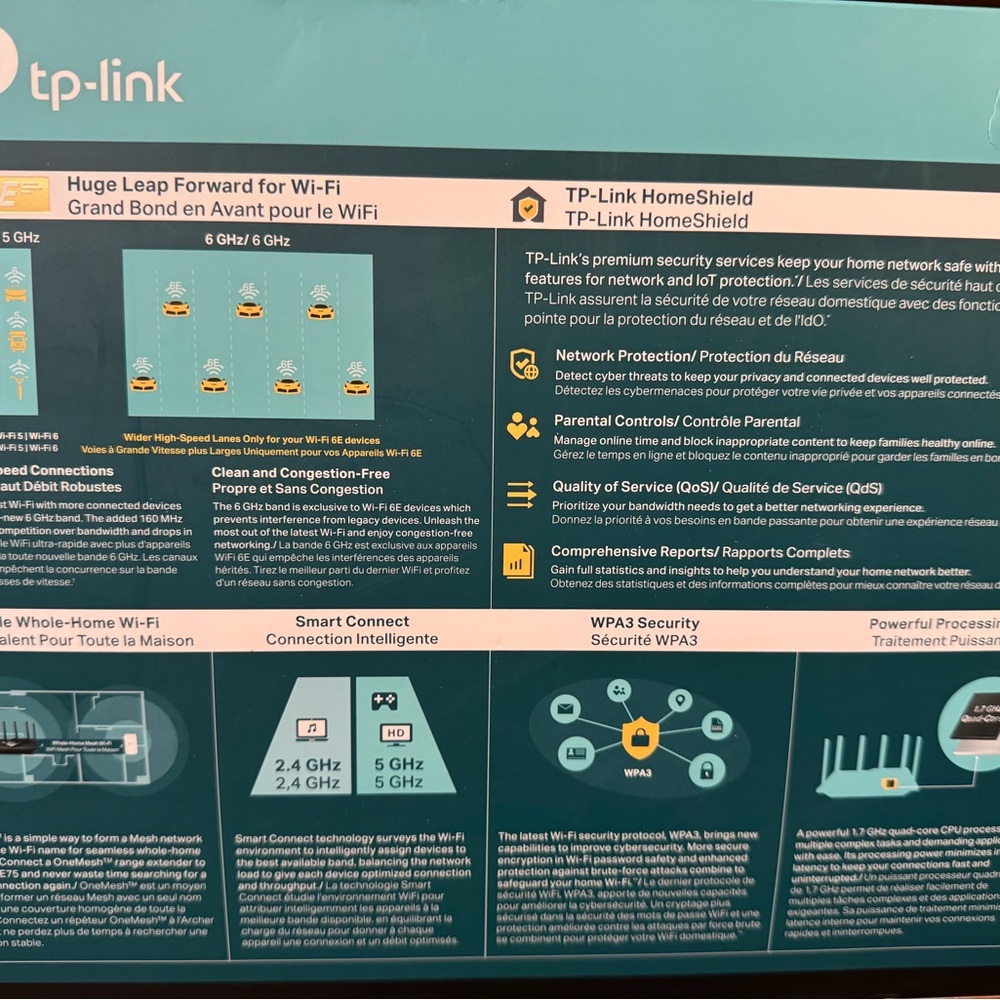 TP-Link Wi-Fi Router - Teal and White